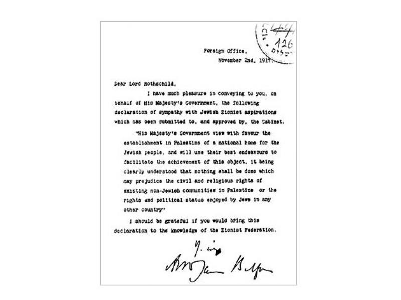 Balfour Declaration